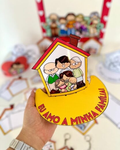 KIT LEMBRANCINHAS E MOLDURA PARA FOTO TEMA DIA DA FAMÍLIA. - Image 6