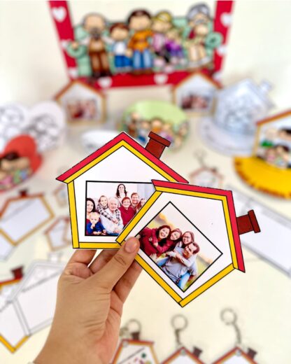 KIT LEMBRANCINHAS E MOLDURA PARA FOTO TEMA DIA DA FAMÍLIA. - Image 7