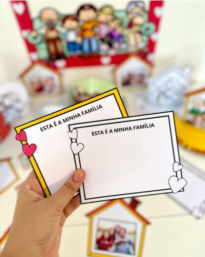 KIT LEMBRANCINHAS E MOLDURA PARA FOTO TEMA DIA DA FAMÍLIA. - Image 9