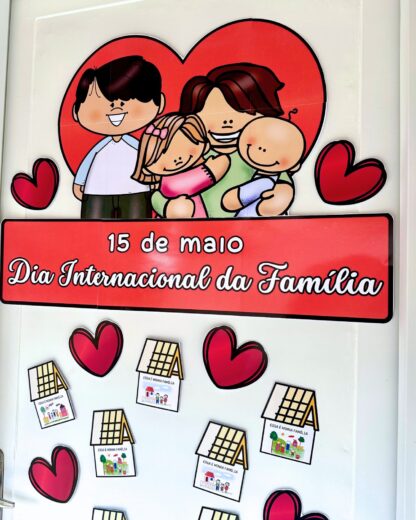 Decoração de porta tema Dia Internacional da Família. - Image 6
