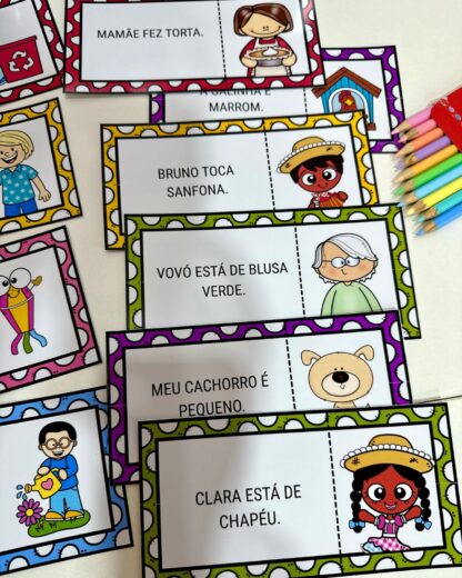 Quebra-cabeça das Frases Sílabas Complexas - Image 5