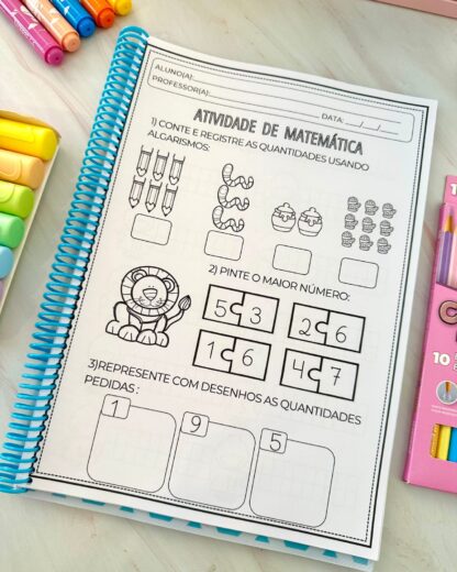 Atividades de Matemática 1 ao 20 - Image 4
