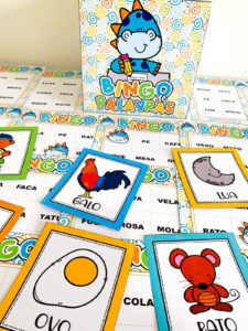 Bingo das Palavras simples