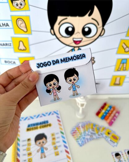 Jogo da memoria Nosso Corpo - Image 2