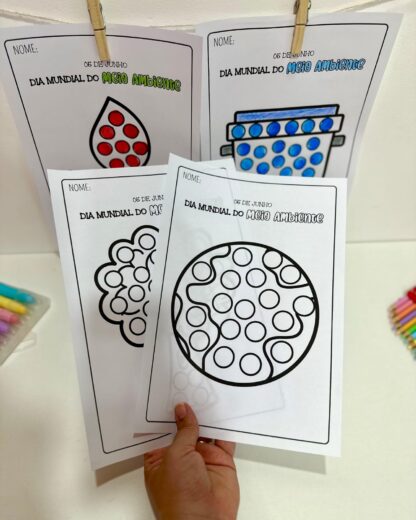 Atividade pintura Sensorial - Image 5
