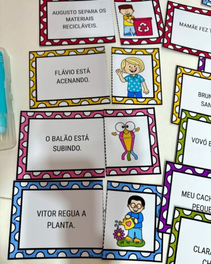 QUEBRA-CABEÇA DAS FRASES - SÍLABAS COMPLEXAS - Imagem 5
