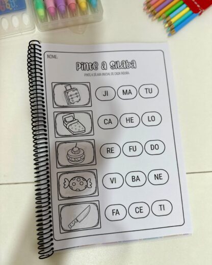 APOSTILA “PINTE A SÍLABA ” - Imagem 3