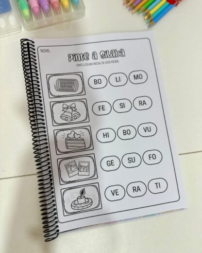 APOSTILA “PINTE A SÍLABA ” - Imagem 2
