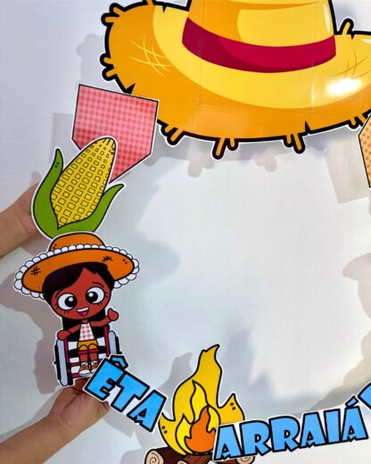 DECORAÇÃO PARA BAMBOLÊ TEMA FESTA JUNINA. - Image 2