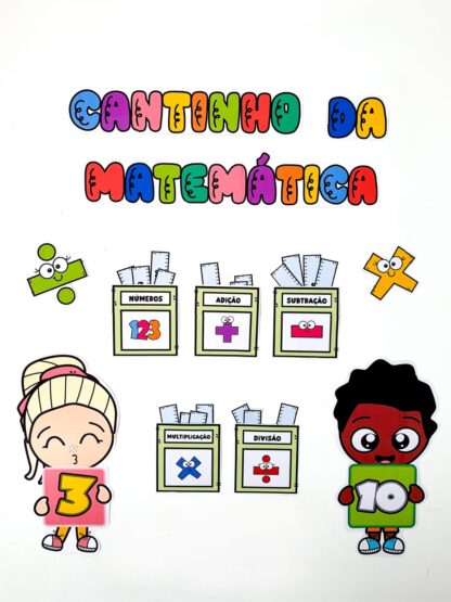 Cantinho da Matemática ✖️➗➖➕