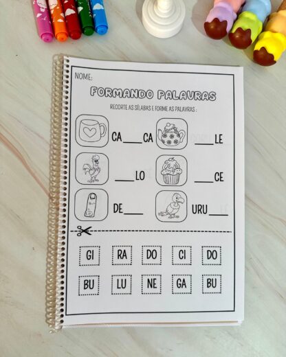 Apostila Formando Palavras - Imagem 4