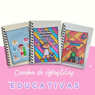 Combo de Apostilas Educativas – Aprender nunca foi tão divertido