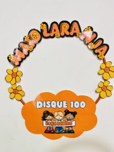 Atividade Bambolê Maio Laranja para Fotos