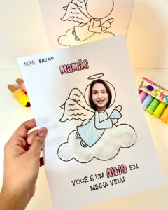 Atividade Dia das Mães Anjo