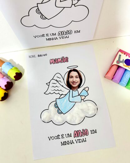 Atividade Dia das Mães Anjo - Image 3