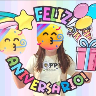 Bambolê tema Aniversário