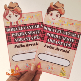 Cartão Feliz Arraiá