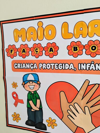 Painel Maio Laranja – “Criança Protegida, Infância Garantida” - Image 3