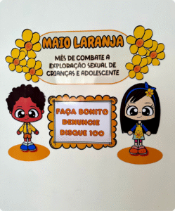 Painel Maio Laranja – Faça Bonito