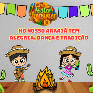 painel festa junina