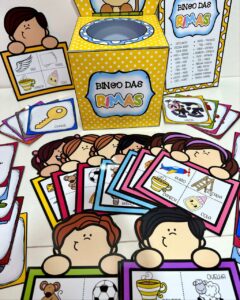 Kit Bingo das Rimas – Aprender rimando é mais divertido!