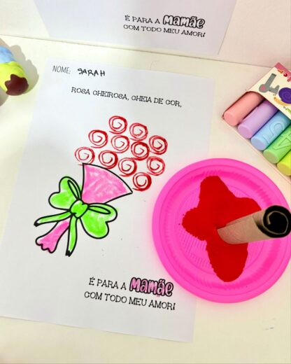 Dia das Mães – Buquê Encantado para Colorir e Criar! - Image 6