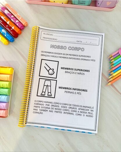 Apostila “Nosso Corpo” – Aprendendo a Cuidar de Si Brincando! - Image 3