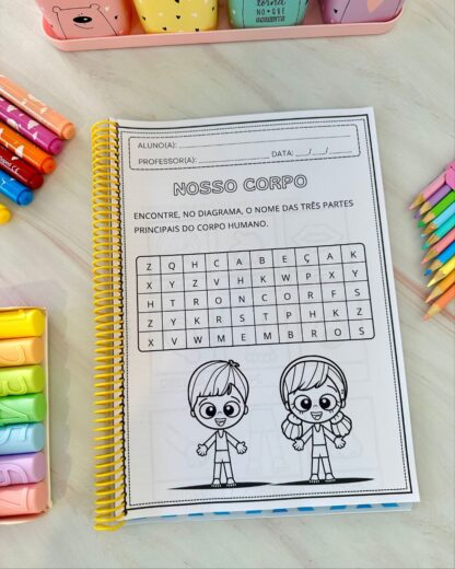 Apostila “Nosso Corpo” – Aprendendo a Cuidar de Si Brincando! - Image 4