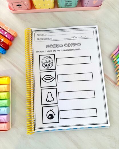 Apostila “Nosso Corpo” – Aprendendo a Cuidar de Si Brincando! - Image 8