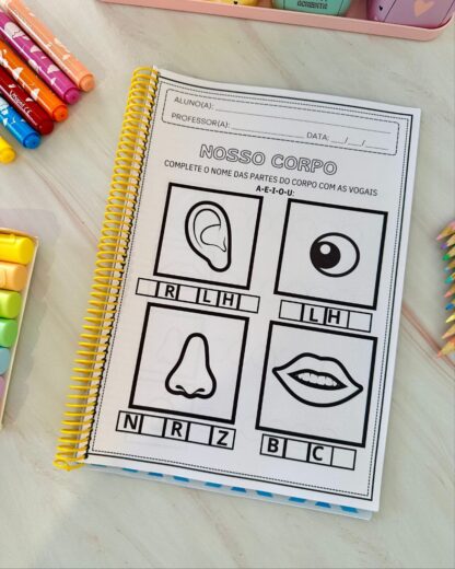 Apostila “Nosso Corpo” – Aprendendo a Cuidar de Si Brincando! - Image 10