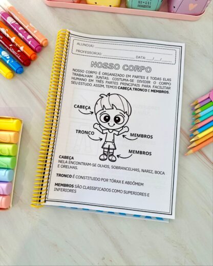 Apostila “Nosso Corpo” – Aprendendo a Cuidar de Si Brincando! - Image 12