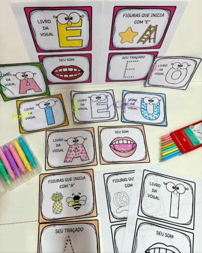 Livrinhos das Vogais – Para Colorir e se Encantar! - Image 2