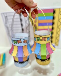 Balão 3D – Tema Festa Junina