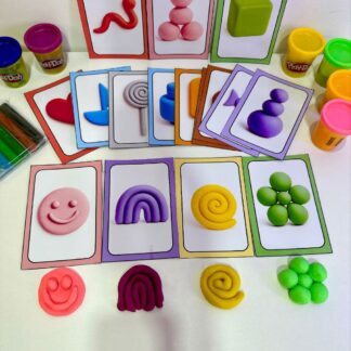 Cards para Trabalhar com Massinha