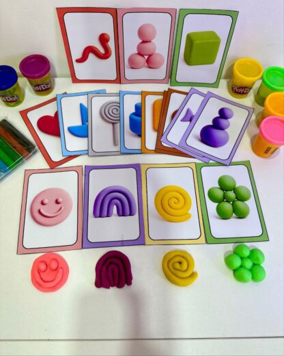 Cards para Trabalhar com Massinha