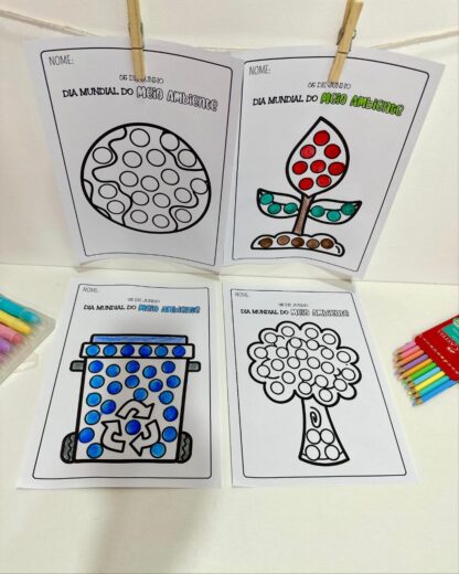 Atividade de Pintura Sensorial – Dia Mundial do Meio Ambiente - Image 3