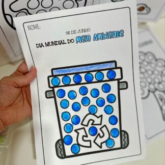 Atividade de Pintura Sensorial – Dia Mundial do Meio Ambiente