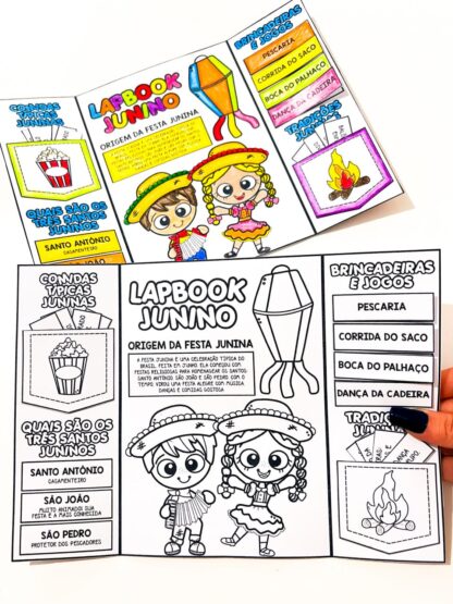 Lapbook Junino – Atividades Interativas! - Image 5
