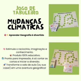Jogo de Tabuleiro - Mudanças Climáticas