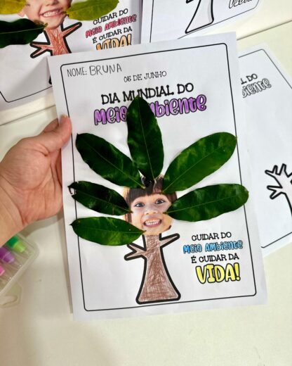 Atividade de Artes - Folhas - Image 5
