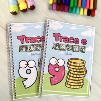 Apostila Trace e Pinte – Numerais de 1 a 20