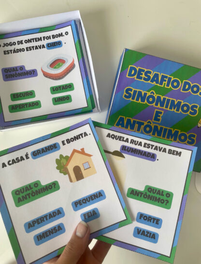 Caixinha antônimos e sinônimos - Imagem 2