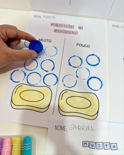 Atividades de Artes – Tema: Conceitos Grande e Pequeno - Imagem 3