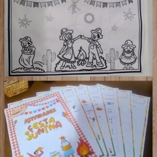21 atividades de festa junina+ painel para pintura