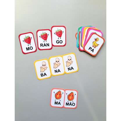 JOGO SEPARAÇÃO DE SÍLABAS – APRENDER BRINCANDO! - Imagem 3