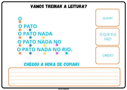 Leitura de frases - Imagem 2