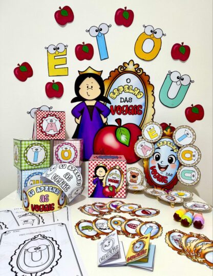 Kit O Espelho das Vogais – Educação Infantil