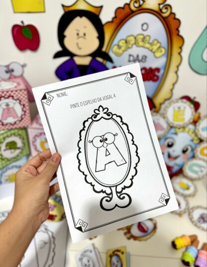 Kit O Espelho das Vogais – Educação Infantil - Imagem 2