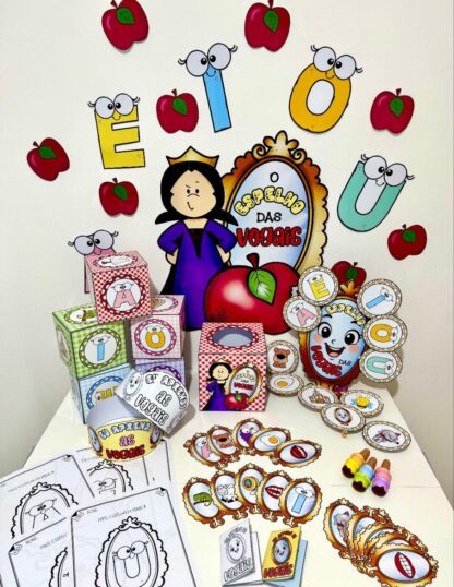 Kit O Espelho das Vogais – Educação Infantil - Imagem 3