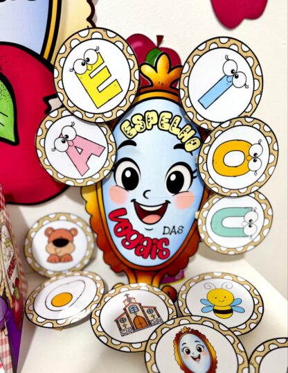 Kit O Espelho das Vogais – Educação Infantil - Imagem 8